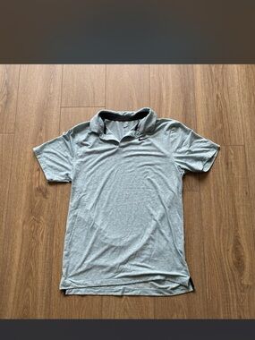 Nike Men's Polo Shirt - Light Gray